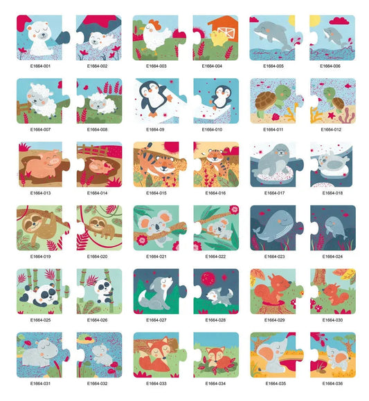 Animal Matching Rompecabezas Sets