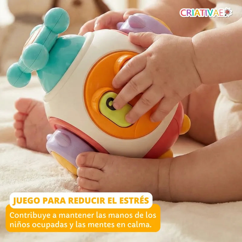 Cubo Sensorial Montessori de Actividades para Bebés | CRIATIVAE foto 3