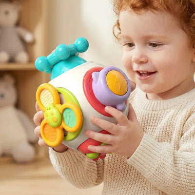 Cubo Sensorial Montessori de Actividades para Bebés | CRIATIVAE foto 6