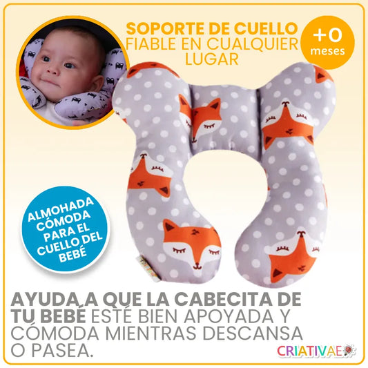 Soporte Ergonómico para Cuello de Bebés | CRIATIVAE