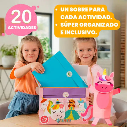Caja Creativa 20 Actividades – Manualidades Educativas para Niños