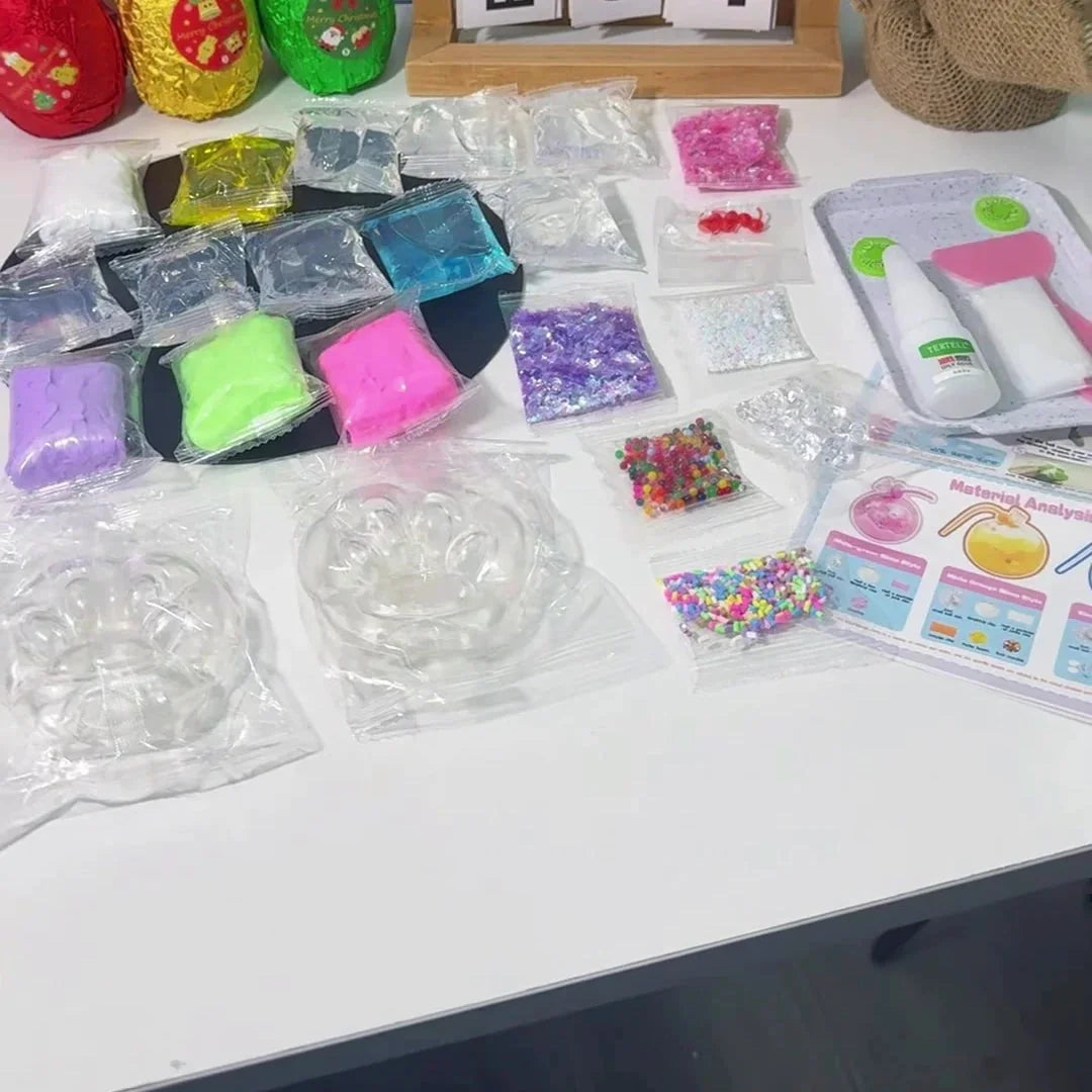 Antes — Kit Squishy Patita Criativaê - Haz 6 Squishies en Casa