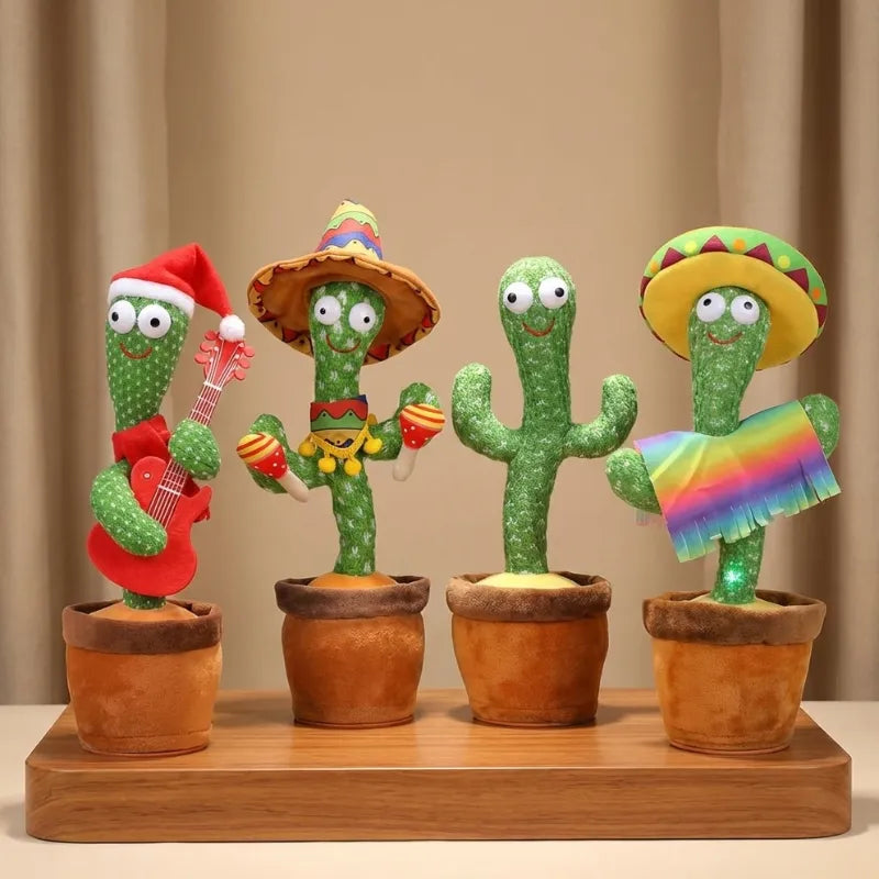 Cacto Bailarín Parlante de Peluche para Bebés foto 5