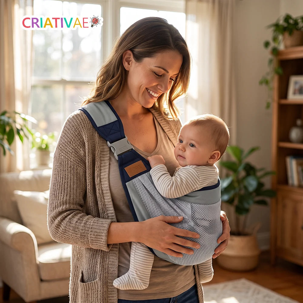 Cangurito Criativae - Portabebé Ajustable para Traerlo Pegadito