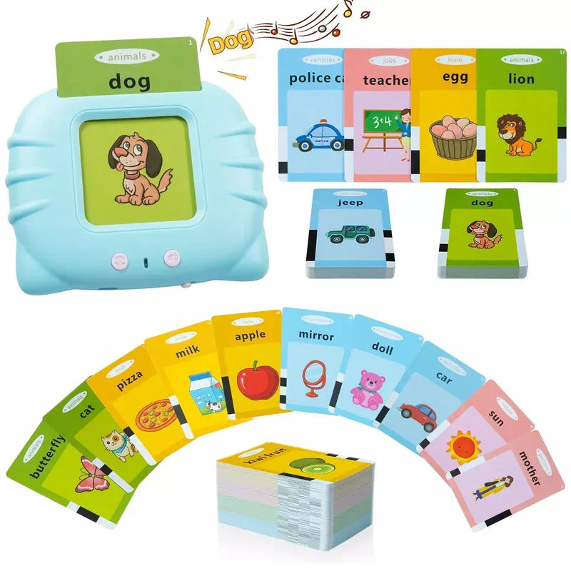 Tarjetas Parlantes Educativas Azul