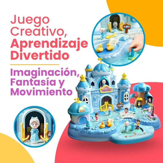 Rompecabezas Magnético del Castillo de Princesas – Juguete Educativo y Creativo para Niñas 3+ | CRIATIVAE