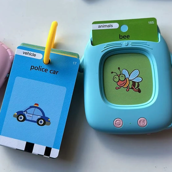 Card Kids Criativae - Tarjetas Parlantes Educativas - 224 Palabras en Inglés
