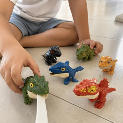 Mordisaurio Criativae - Dinosaurios de Bolsillo que Muerden el Dedo