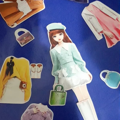 Styldoll Criativae - Muñeca para Vestir con Ropa Magnética