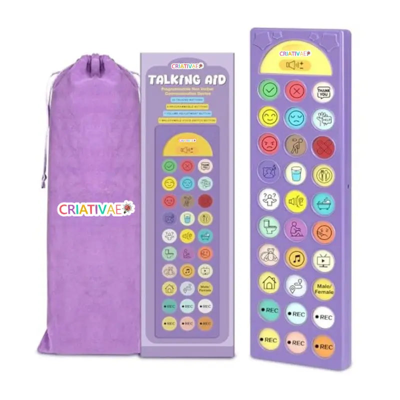 Dispositivo de Comunicación Interactiva para Niños No Verbales – Herramienta Educativa con Botones de Voz | CRIATIVAE