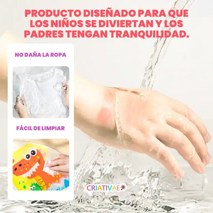 Crayones Jumbo Giratorios Criativae – Colores Vivos, Manitas Felices | CRIATIVAE