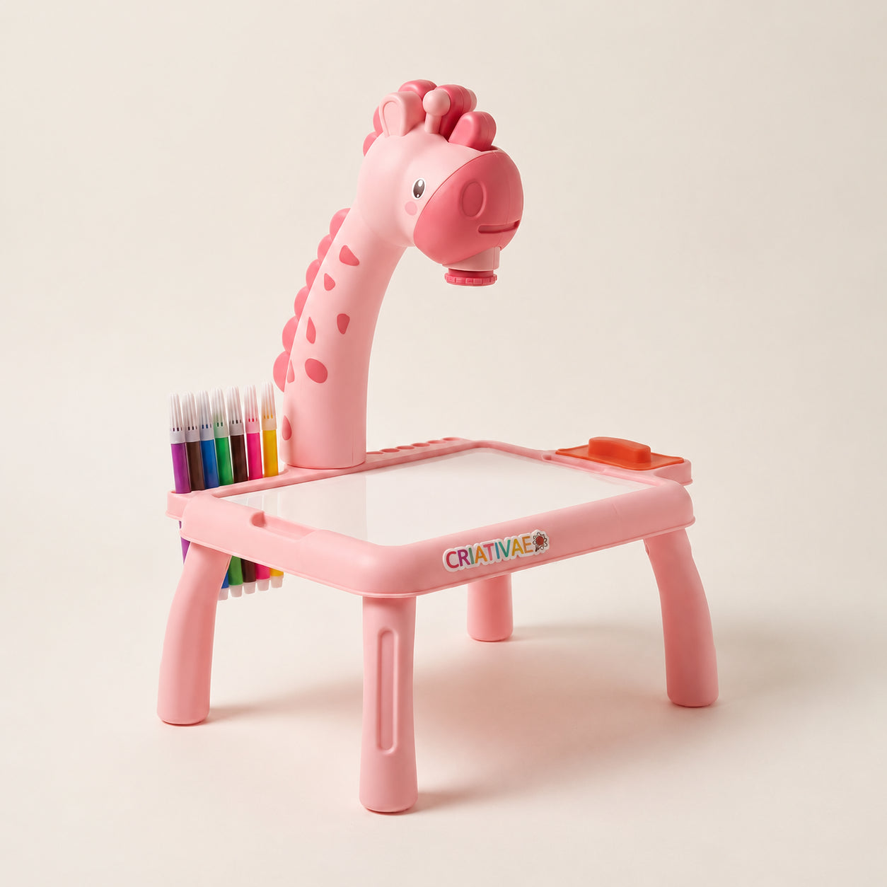 Mesa Proyector Chido para Dibujo Infantil | Pizarrón Mágico con Luz LED y 24 Diseños Chidos | Juguete Educativo Anti-Pantallas | CRIATIVAE
