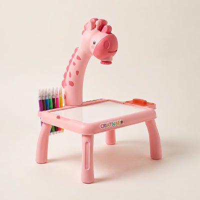 Mesa Proyector Chido para Dibujo Infantil | Pizarrón Mágico con Luz LED y 24 Diseños Chidos | Juguete Educativo Anti-Pantallas | CRIATIVAE