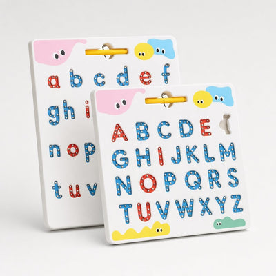Tablero Mágico ABC Criativae - Tablero Magnético de Trazado de Letras de Doble Cara