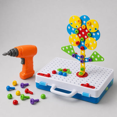 Tecto3D Criativae — Set de Taladro y Construcción para Niños