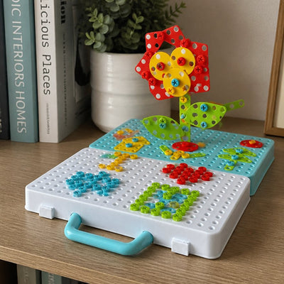 Tecto3D Criativae — Set de Taladro y Construcción para Niños