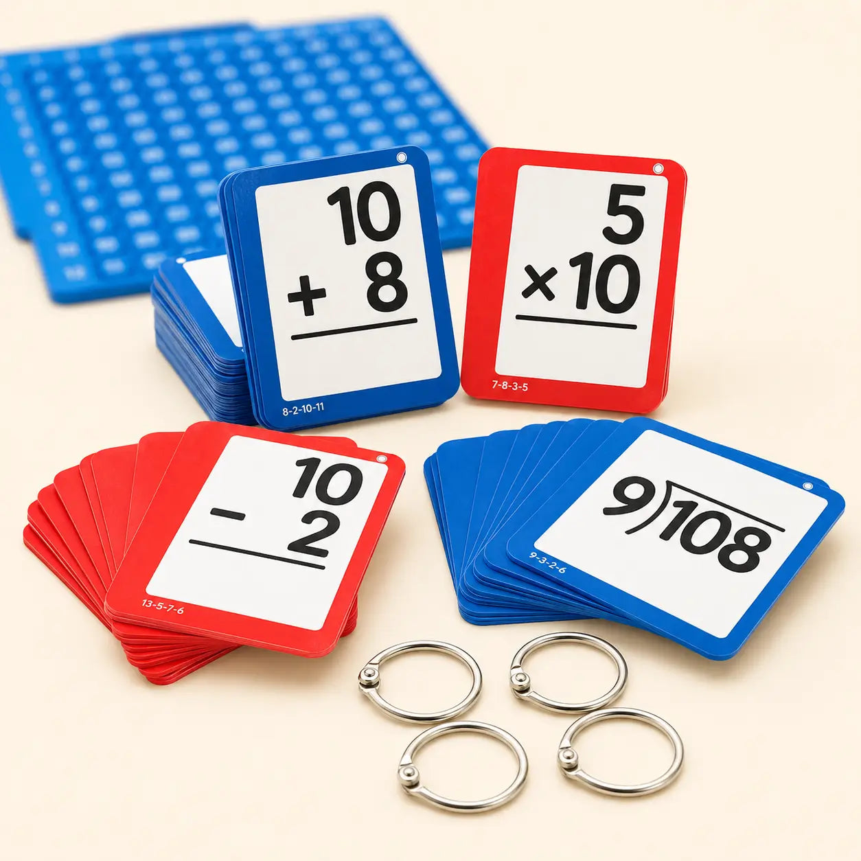 Kit de Matemáticas Interactivo Pop It Criativae - Fracciones y Operaciones