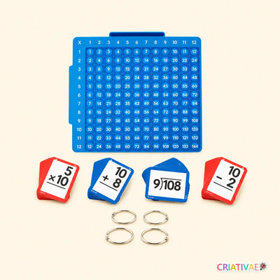 Kit de Matemáticas Interactivo Pop It Criativae - Fracciones y Operaciones