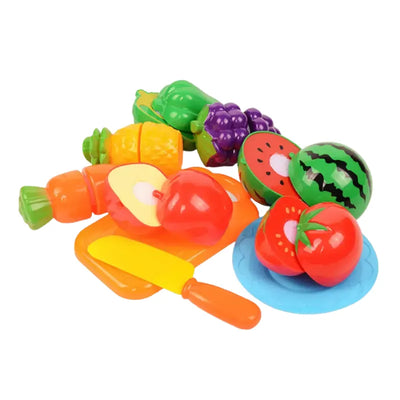 Juguete Educativo para Cortar Alimentos para Niños 3+ | CRIATIVAE Frutas