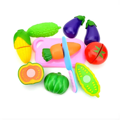 Juguete Educativo para Cortar Alimentos para Niños 3+ | CRIATIVAE Verduras