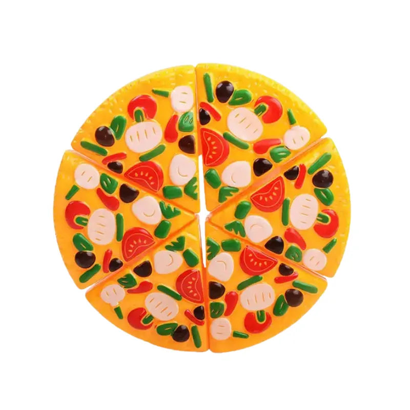 Juguete Educativo para Cortar Alimentos para Niños 3+ | CRIATIVAE Pizza