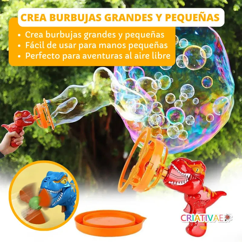 Lanzador de Burbujas Dinosaurio DinoBubble foto 2