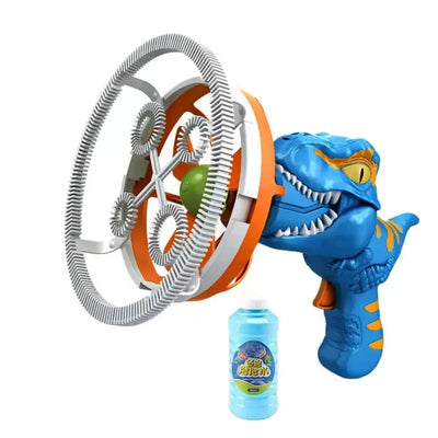 Lanzador de Burbujas Dinosaurio DinoBubble Azul