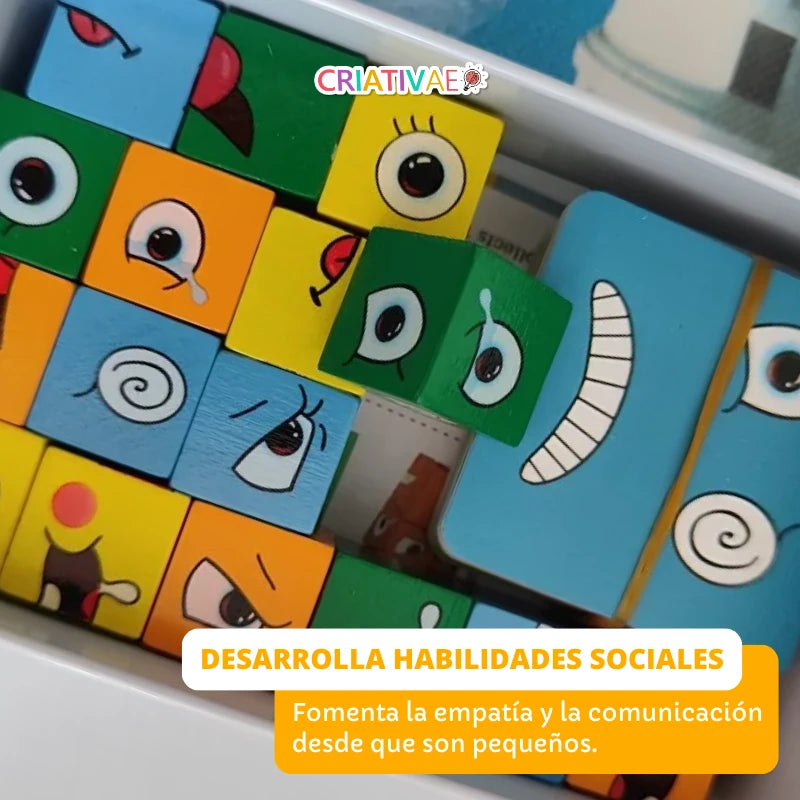 Juego Educativo Infantil de Reconocimiento de Emociones | CRIATIVAE