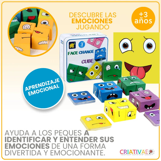 Juego Educativo Infantil de Reconocimiento de Emociones | CRIATIVAE