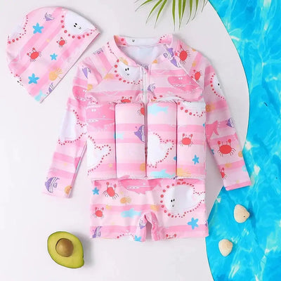 FloatSuit Criativae, Traje de Baño Infantil con Flotadores Internos, vista 5 de 6