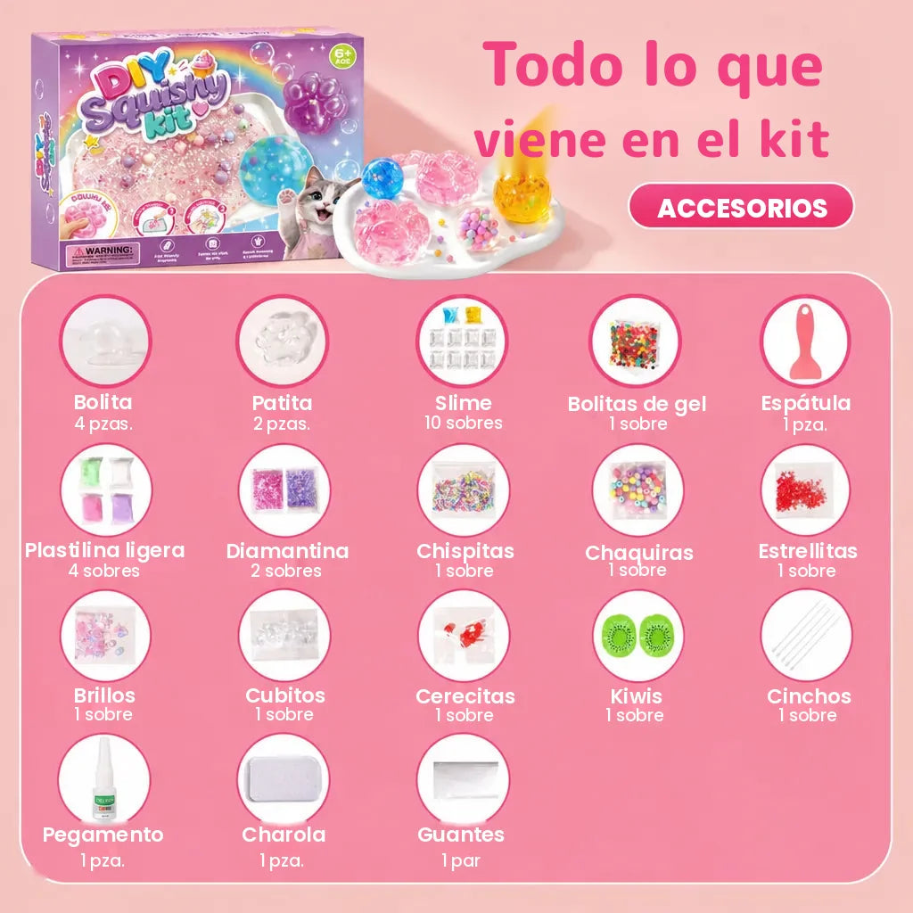 Todo lo que viene en el kit
