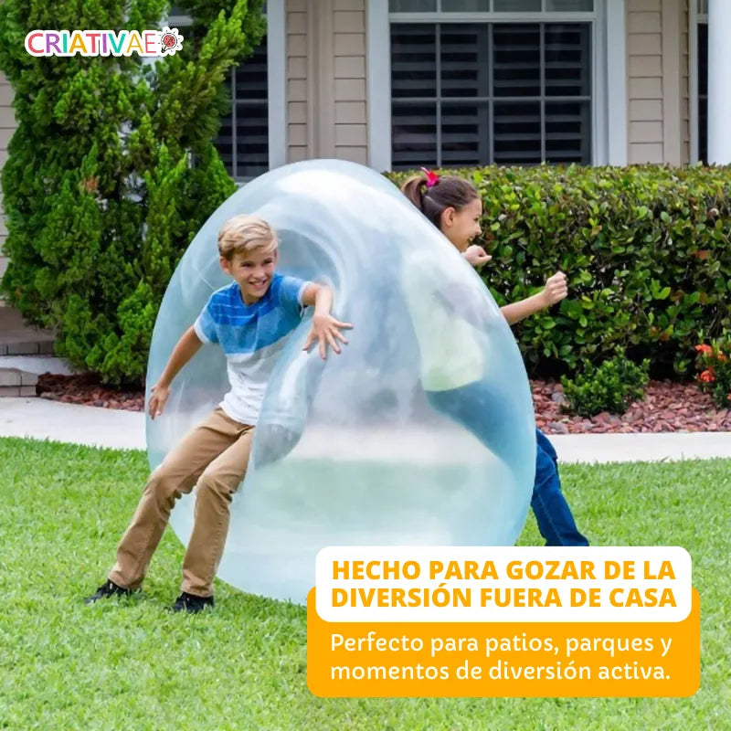 Pelota Inflable Gigante Gigant Ball para Niños – Diversión con Agua o Aire | CRIATIVAE