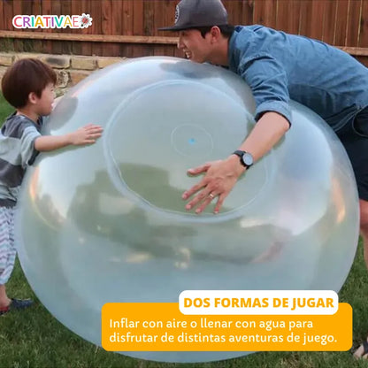 Pelota Inflable Gigante Gigant Ball para Niños – Diversión con Agua o Aire | CRIATIVAE