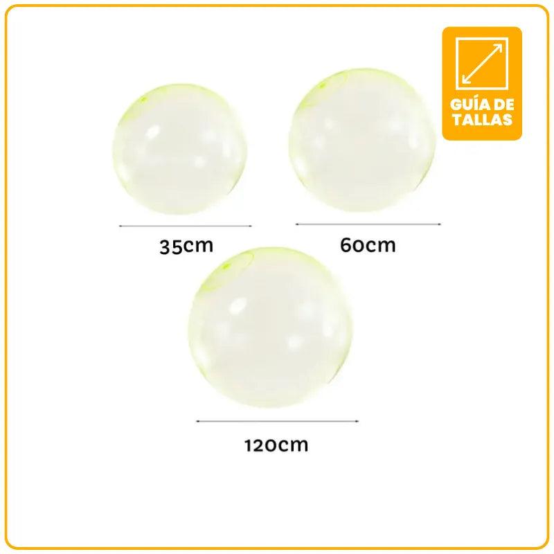 Pelota Inflable Gigante Gigant Ball para Niños – Diversión con Agua o Aire | CRIATIVAE