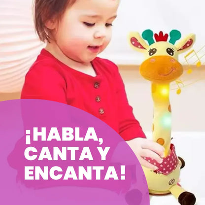 Jirafa Bailarina y Parlante para Niños – Juguete Interactivo Educativo con Música y Luces
