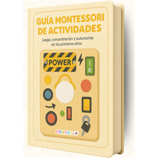 Guía de Actividades Sensoriales y Autonomía para Busy Board Criativae