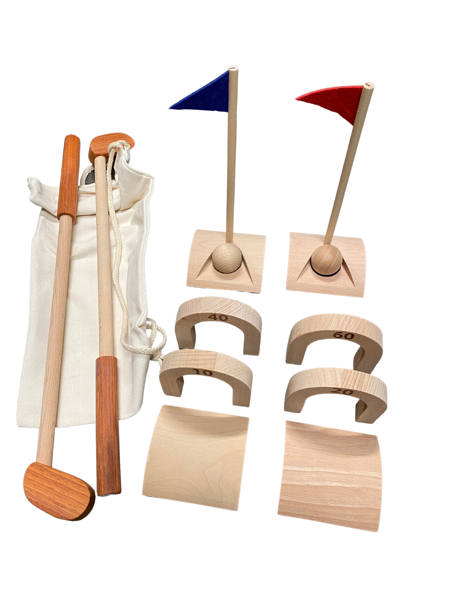 Classic De madera Croquet Game Sets