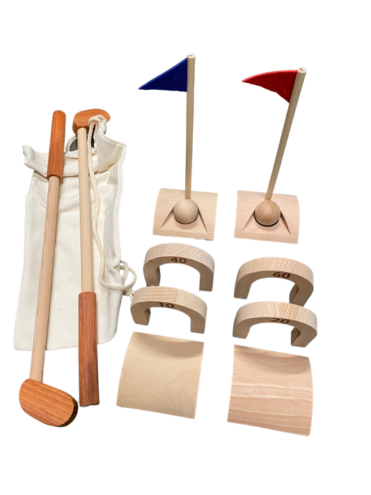Classic De madera Croquet Game Sets