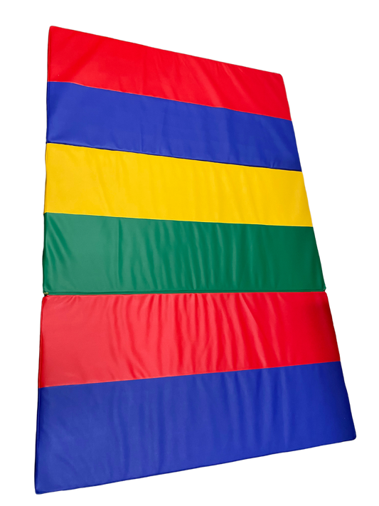 Colorful Tri-Fold Gymnastics Mat para Niños