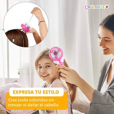 Juguete Decorador de Cabello Infantil con Hilos y Clips foto 8