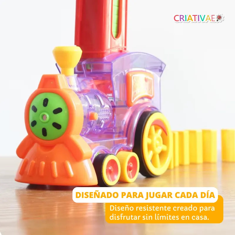 Juguete Educativo Infantil de Dominó Automático con Colores y Formas | CRIATIVAE foto 2