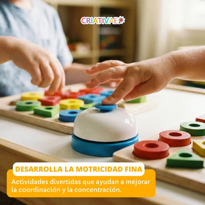 Juego Educativo Infantil de Formas Geométricas y Colores | CRIATIVAE foto 2