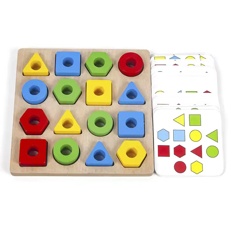 Juego Educativo Infantil de Formas Geométricas y Colores | CRIATIVAE Individual