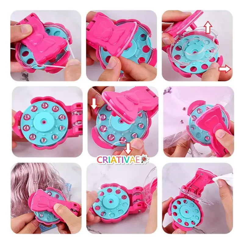 Aplicador Infantil de Brillos y Strass para el Cabello | CRIATIVAE foto 5