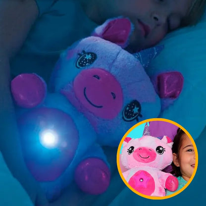 Peluche Infantil con Proyección de Luz Calmante para Dormir 3+ | CRIATIVAE