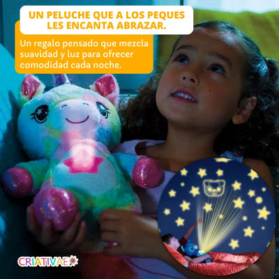 Peluche Infantil con Proyección de Luz Calmante para Dormir 3+ | CRIATIVAE foto 3
