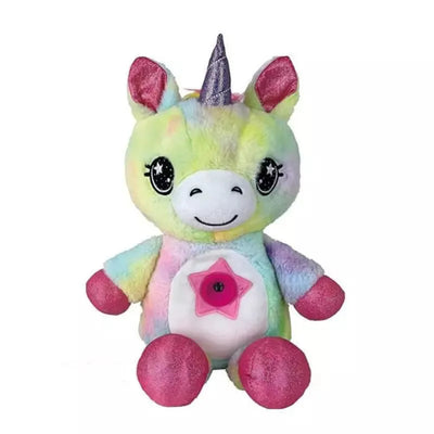 Peluche Infantil con Proyección de Luz Calmante para Dormir 3+ | CRIATIVAE Unicornio 2