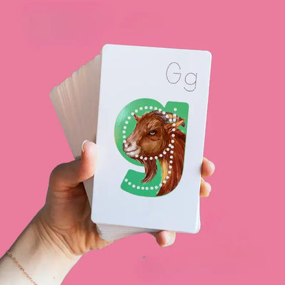 Kit Bilingüe Lit Letters para Aprender Inglés - Alfabetización con Tarjetas Mnemotécnicas y Fonética para Preescolares | CRIATIVAE