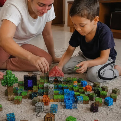 MagCraft Criativae - Bloques Magnéticos de Construcción Infantil
