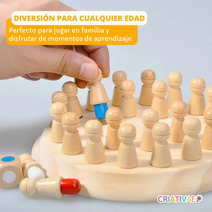 Juego Educativo de Memoria con Colores para Niños 3+ | CRIATIVAE